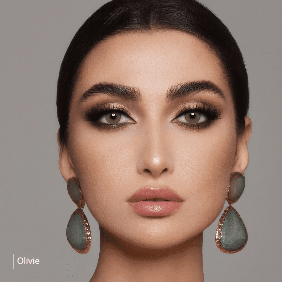 عدسات إكس لنس لون أوليف